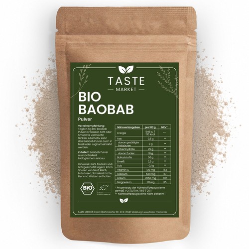 Baobab bio polvere 100 - in,